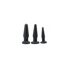 CONJUNTO DE 3 PLUGS ANAIS TIMELESS ANAL PLUGS PRETOS CONJUNTO DE 3 PLUGS ANAIS TIMELESS ANAL PLUGS PRETOS