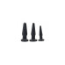 CONJUNTO DE 3 PLUGS ANAIS TIMELESS ANAL PLUGS PRETOS