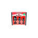 CONJUNTO DE JOIAS PARA TREINO ANAL PRETO CANDY LUST