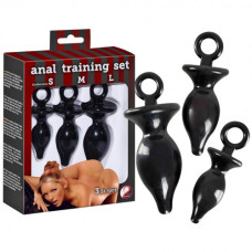 PACK COM 3 PLUGS ANAL TRAINING SET