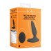 PLUG ANAL COM VIBRAÇÃO E COMANDO SMOOTH BLACK LOVELINE