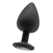 PLUG ANAL DIAMOND BUTT PLUG GRANDE PRETO