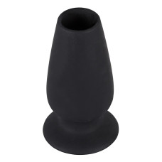 PLUG ANAL EM SILICONE LUST TUNNEL PRETO
