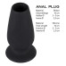 PLUG ANAL EM SILICONE LUST TUNNEL PRETO