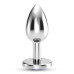 PLUG ANAL JOIA BIJOU AZUL GRANDE CRUSHIOUS COM BOLSA