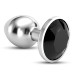 PLUG ANAL JOIA BIJOU PRETO GRANDE CRUSHIOUS COM BOLSA
