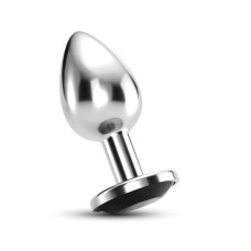 PLUG ANAL JOIA BIJOU PRETO PEQUENO CRUSHIOUS COM BOLSA