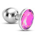 PLUG ANAL JOIA BIJOU ROSA GRANDE CRUSHIOUS COM BOLSA