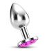 PLUG ANAL JOIA BIJOU ROSA GRANDE CRUSHIOUS COM BOLSA