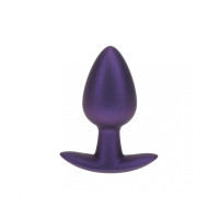 PLUG ANAL SMOOTH SILICONE MEDIUM 3,1 /7,9 CM METALLIC PURPLE OUCH
