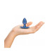 PLUG ANAL SMOOTH SILICONE SMALL 2.6 /6,5 CM METALLIC BLUE OUCH