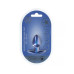 PLUG ANAL SMOOTH SILICONE SMALL 2.6 /6,5 CM METALLIC BLUE OUCH