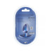 PLUG ANAL SMOOTH SILICONE SMALL 2.6 /6,5 CM METALLIC BLUE OUCH
