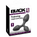 PLUG ANAL TRAINING TRIPLE BUTT PLUG BLACK VELVETS