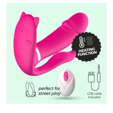 ESTIMULADOR COM CONTROLO REMOTO FRITZ CRUSHIOUS ROSA ESTIMULADOR COM CONTROLO REMOTO FRITZ CRUSHIOUS ROSA