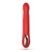 LAPIN VIBRADOR RECARREGÁVEL RABBIT COM IMPULSO VERMELHO CRUSHIOUS