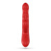 LAPIN VIBRADOR RECARREGÁVEL RABBIT COM IMPULSO VERMELHO CRUSHIOUS