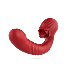 VIBRADOR EM ROSA COM IMPULSO OSIRIA CRUSHIOUS
