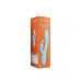VIBRADOR RIBBED ULTRA SOFT SILICONE RABBIT GLACIAL BLUE LOVELINE