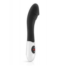 VIBRADOR EM SILICONE LOVE VIBES AELA PRETO