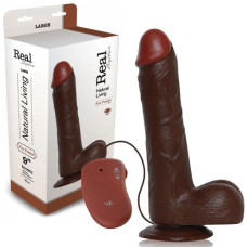 VIBRADOR REALÍSTICO REAL RAPTURE FIRE PASSION 9 NEGRO