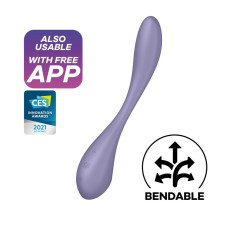 VIBRADOR G-SPOT FLEX 5 CONNECT APP LILÁS SATISFYER VIBRADOR G-SPOT FLEX 5 CONNECT APP LILÁS SATISFYER