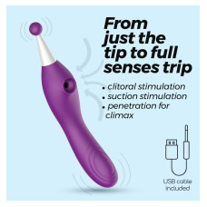 ESTIMULADOR RECARREGÁVEL TRINITY CRUSHIOUS