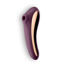 VIBRADOR DUAL KISS SATISFYER BORDEAUX VIBRADOR DUAL KISS SATISFYER BORDEAUX